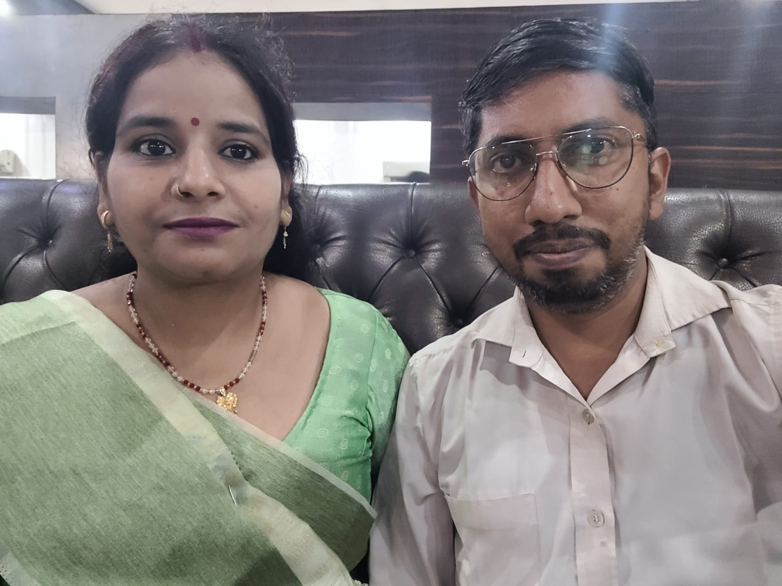 Anoj Sir and Sandhya Ma'am