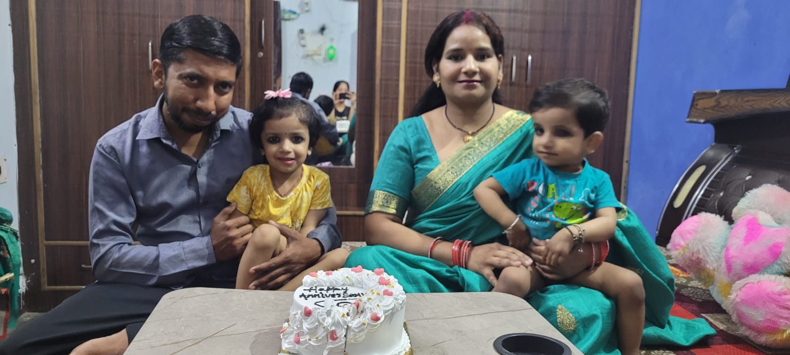 Last anniversary family photo